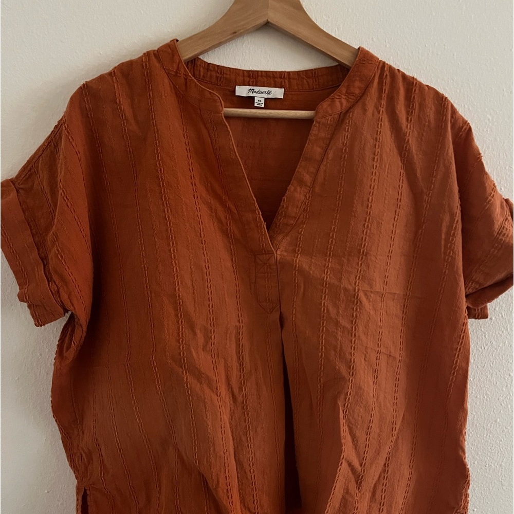 Madewell short-sleeve top - xs